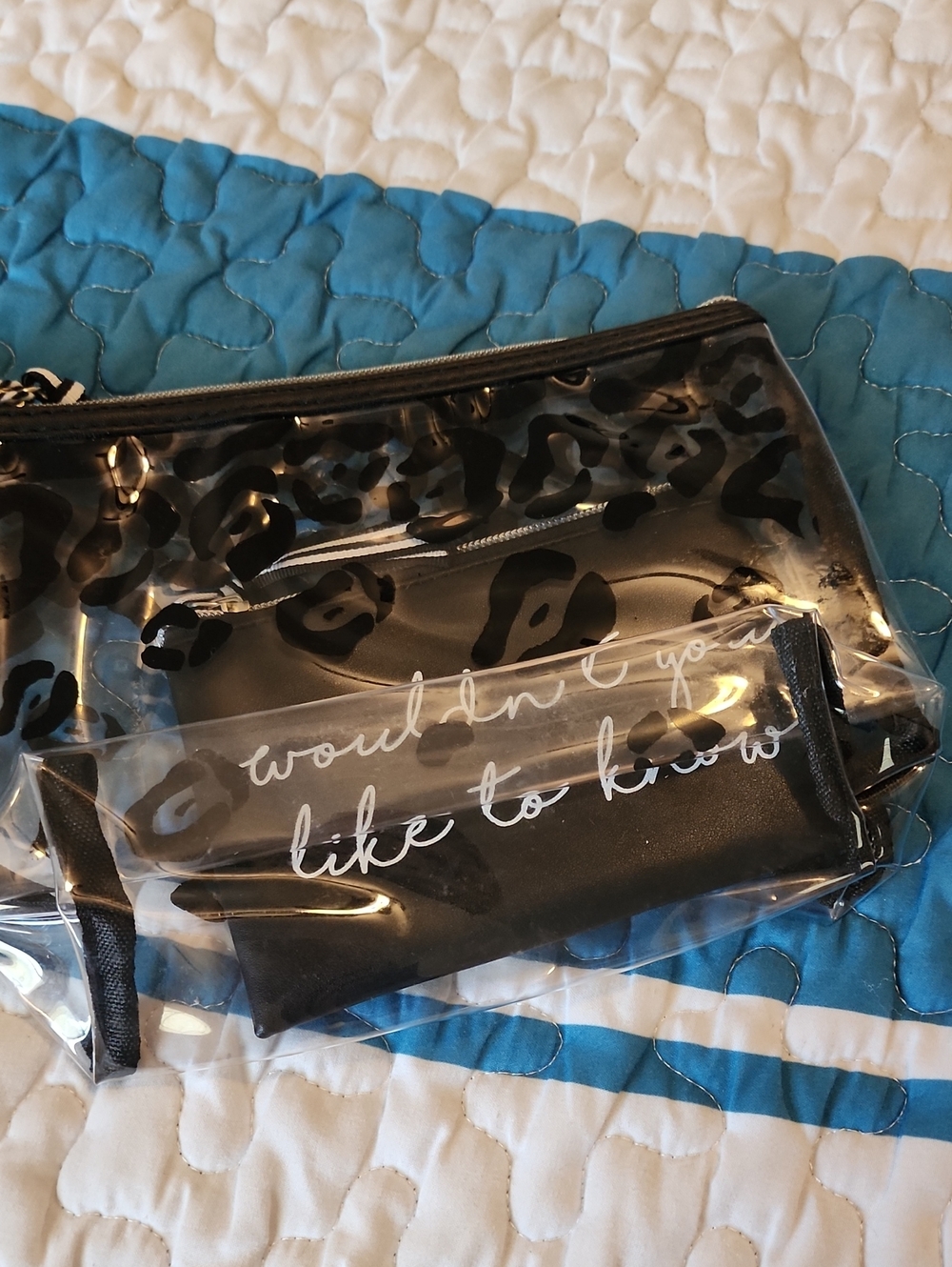 NWT Love Ellie- Bailey 2 Piece Stadium Bag